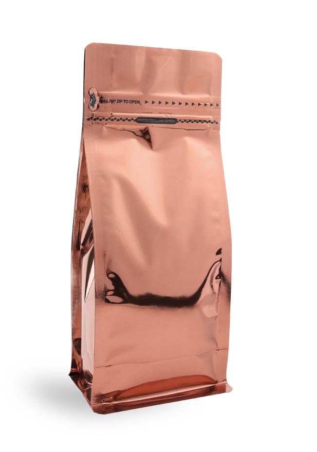 BRONZ METALİZE KİLİTLİ FLAT BOTTOM