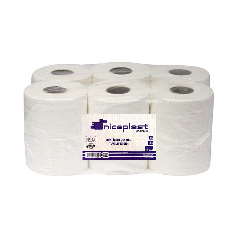 Niceplast Maximum Mini İçten Çekmeli Tuvalet Kağıdı