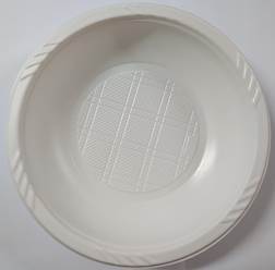 PP REUSABLE DERİN BEYAZ TABAKLAR (16GR)